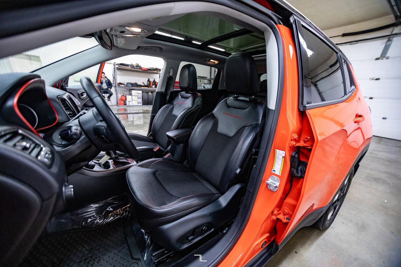 2018 Jeep Compass 4x4 Trailhawk Leather Roof Nav BCam Red Deer AB