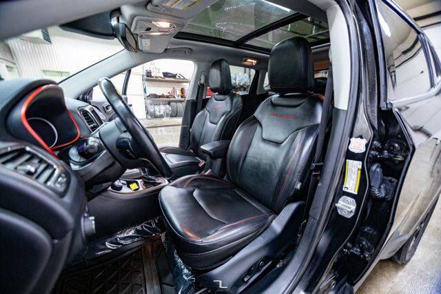 2018 Jeep Compass 4x4 Trailhawk Leather Roof Nav BCam Red Deer AB