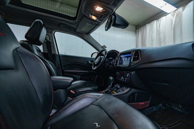 2018 Jeep Compass 4x4 Trailhawk Leather Roof Nav BCam Red Deer AB