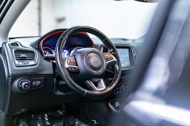 2018 Jeep Compass 4x4 Trailhawk Leather Roof Nav BCam Red Deer AB