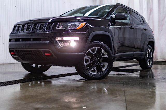 2018 Jeep Compass 4x4 Trailhawk Leather Roof Nav BCam Red Deer AB