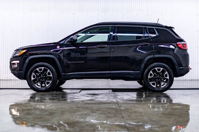 2018 Jeep Compass 4x4 Trailhawk Leather Roof Nav BCam Red Deer AB