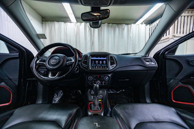 2018 Jeep Compass 4x4 Trailhawk Leather Roof Nav BCam Red Deer AB