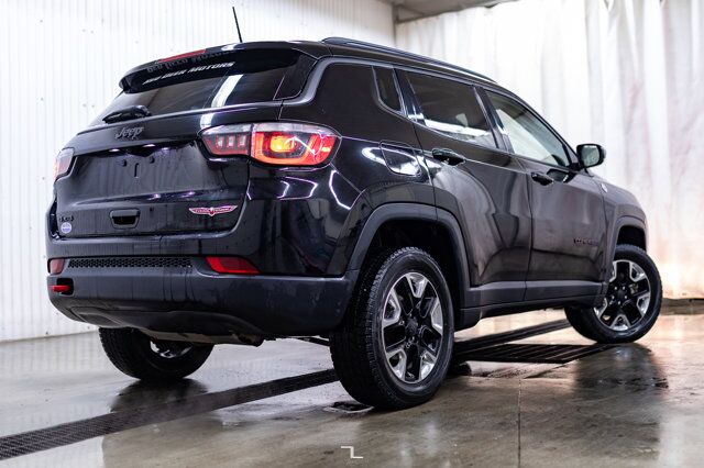 2018 Jeep Compass 4x4 Trailhawk Leather Roof Nav BCam Red Deer AB