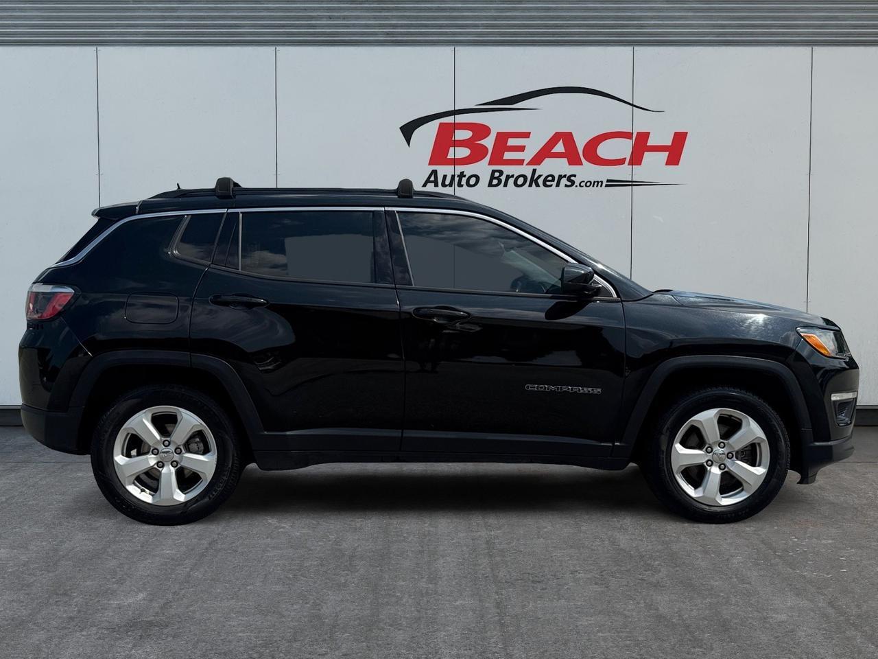 2018 Jeep Compass LATITUDE, POWER DRIVER SEAT, APPLE CAR PLAY, ANDROID AUTO, BLUETOOTH, ROOF RACKS, REMOTE START, KEYLESS ENTRY & START, CLEAN CARFAX, THE DEAL YOU HAVE BEEN WAITING FOR IS RIGHT HERE!!! Norfolk VA