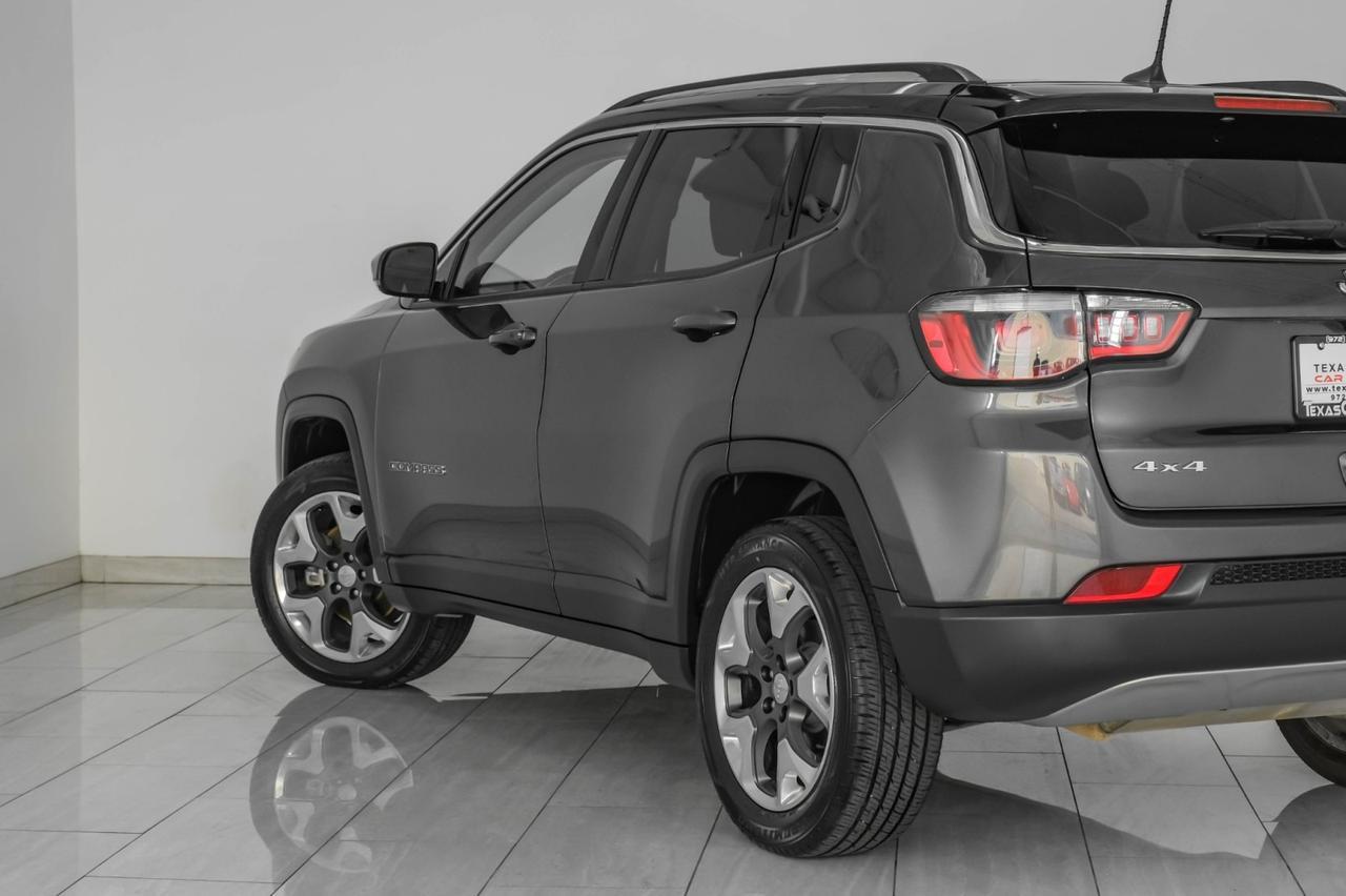 2018 Jeep Compass LIMITED 4WD NAVIGATION LEATHER HEATED SEATS REAR CAMERA KEYLESS START BLUETOOTH Carrollton TX