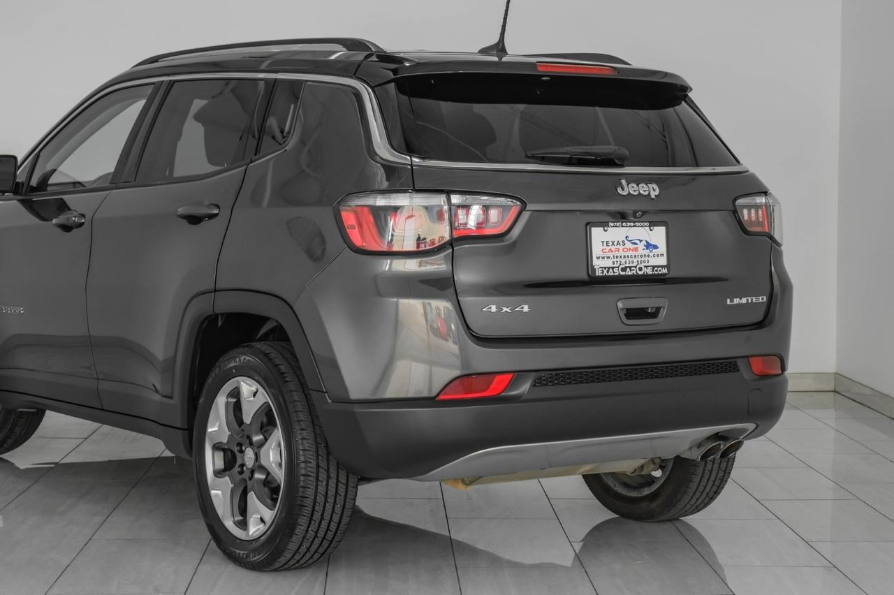 2018 Jeep Compass LIMITED 4WD NAVIGATION LEATHER HEATED SEATS REAR CAMERA KEYLESS START BLUETOOTH Carrollton TX
