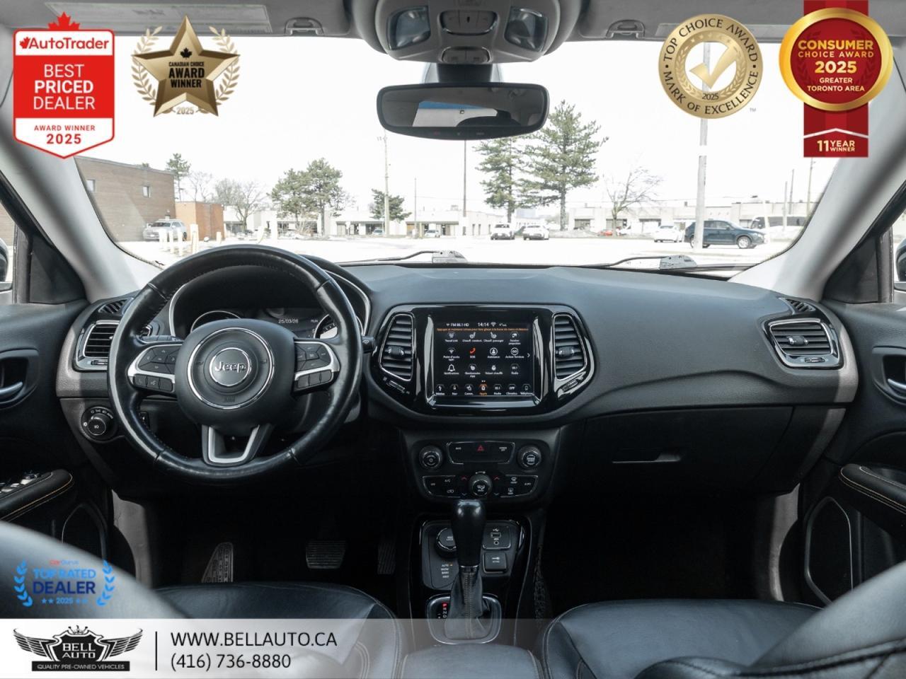 2018 Jeep Compass Limited | 4WD | NAVI | B.CAM | PANO | LTHR | NOACCIDENT Toronto ON