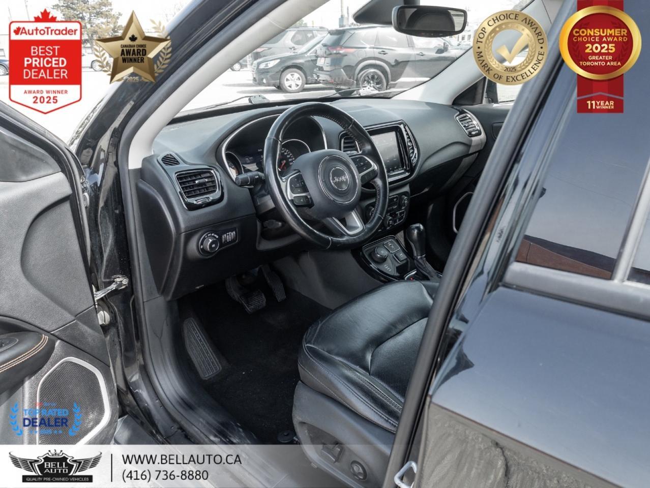 2018 Jeep Compass Limited | 4WD | NAVI | B.CAM | PANO | LTHR | NOACCIDENT Toronto ON