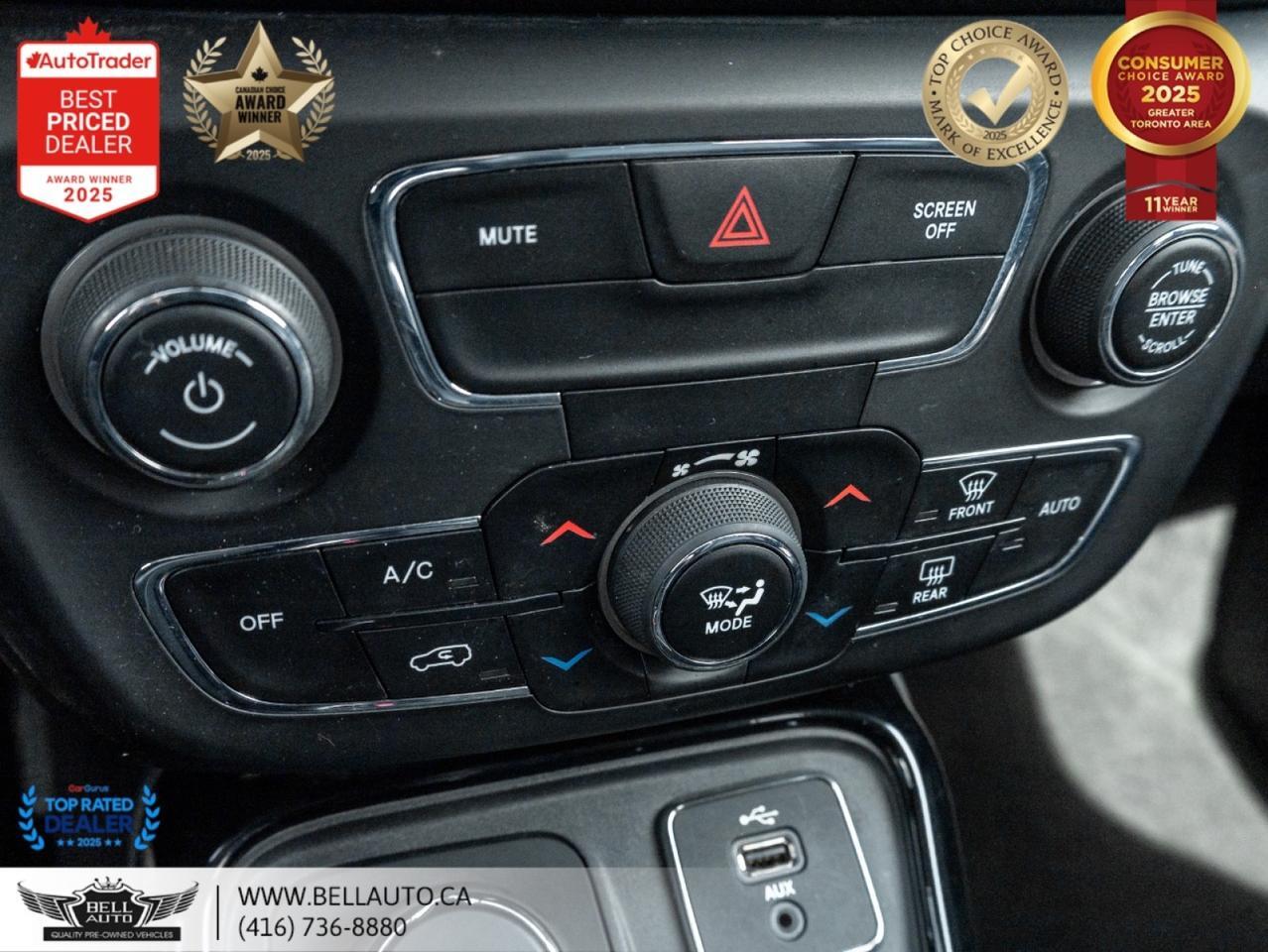 2018 Jeep Compass Limited | 4WD | NAVI | B.CAM | PANO | LTHR | NOACCIDENT Toronto ON