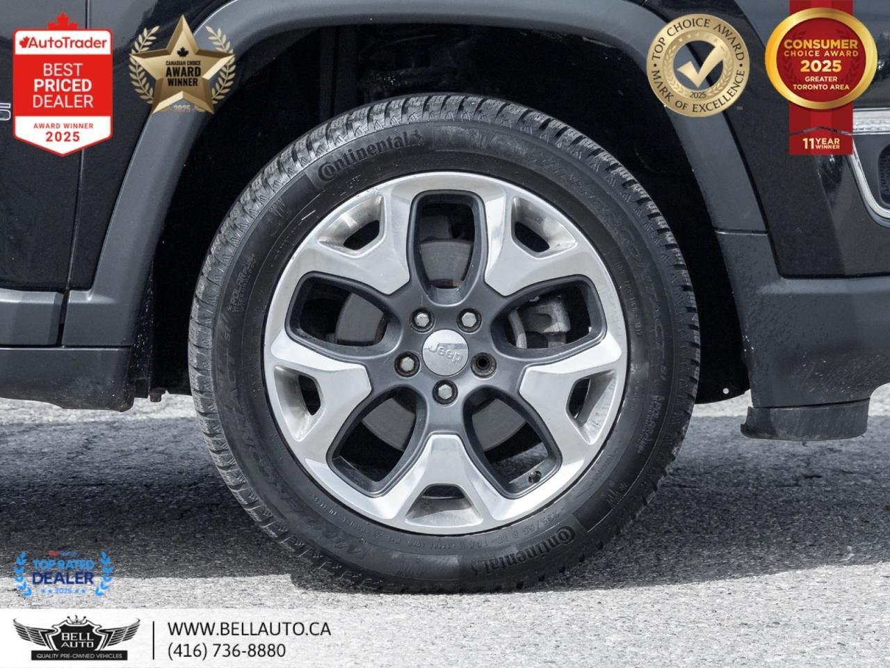 2018 Jeep Compass Limited | 4WD | NAVI | B.CAM | PANO | LTHR | NOACCIDENT Toronto ON