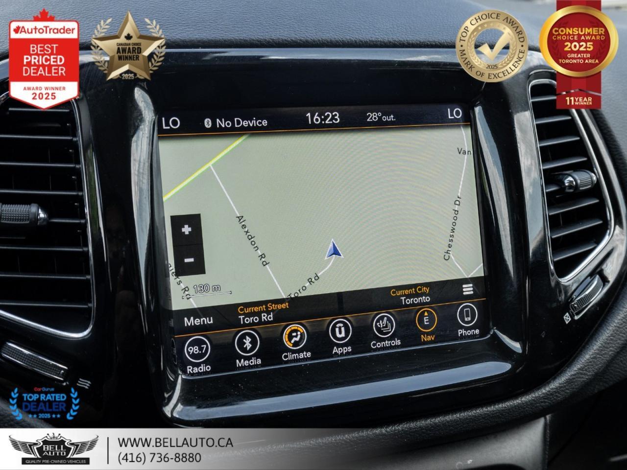 2018 Jeep Compass Limited | NAVI | B.CAM | PANO | BEATS | ONEOWNER | NOACCIDENT Toronto ON