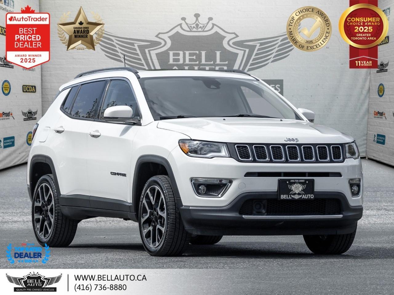 2018 Jeep Compass Limited PANO B.CAM ONEOWNER NOACCIDENT