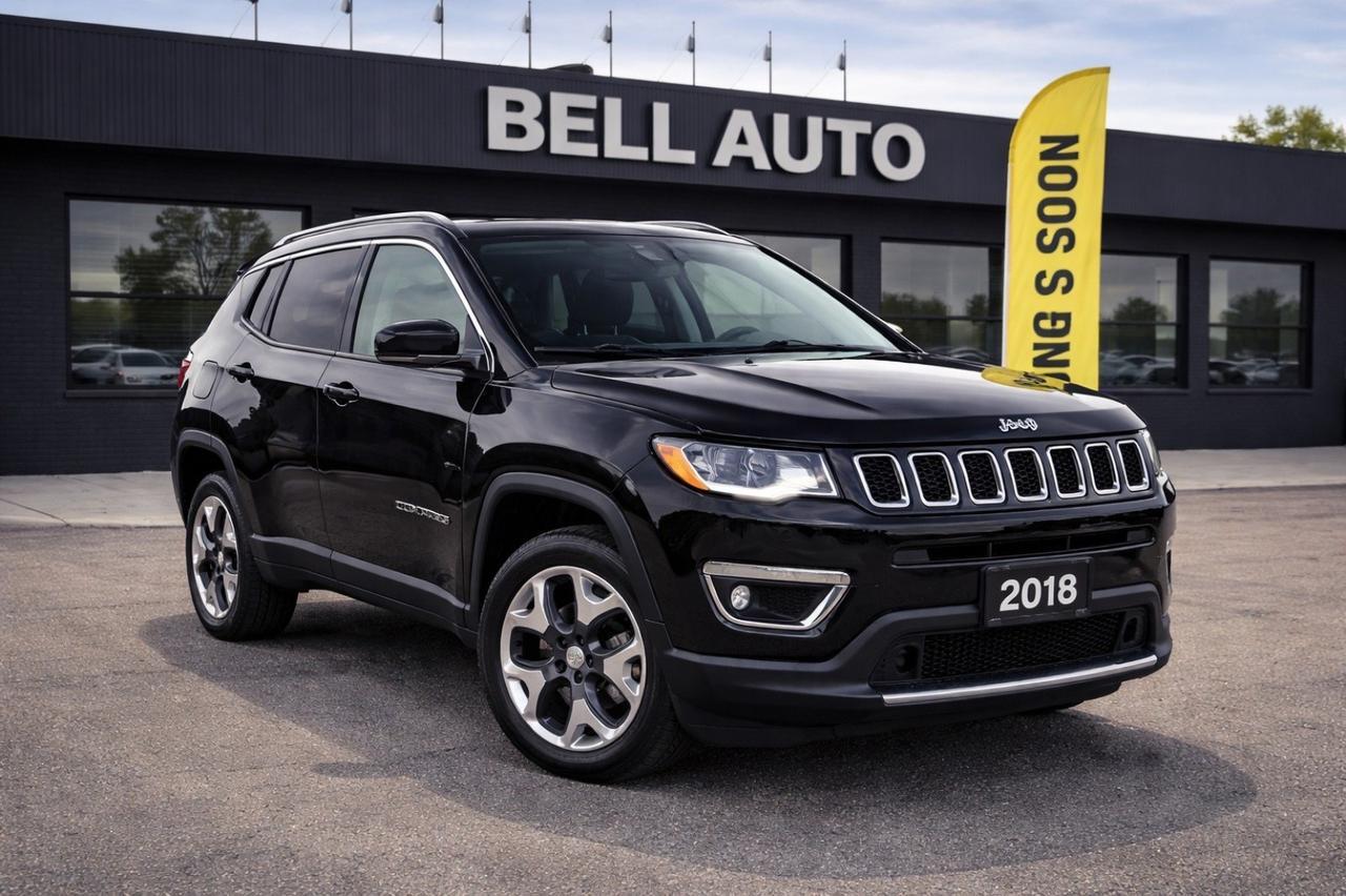 2018 Jeep Compass Limited PANOROOF B.CAM ONSTAR NOACCIDENT