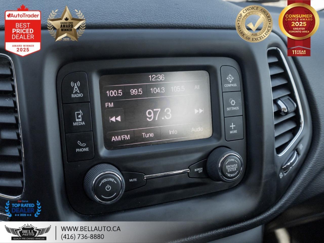 2018 Jeep Compass Sport | 4WD | AUTOMATIC | B.CAM | DRIVEMODS | LOWKMS | NOACCIDENT Toronto ON