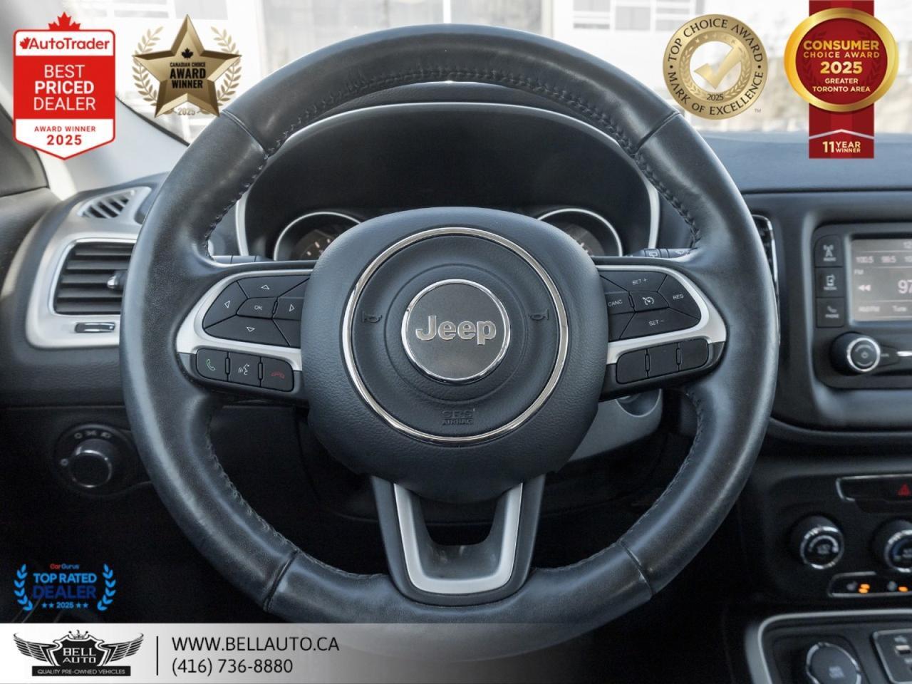 2018 Jeep Compass Sport | 4WD | AUTOMATIC | B.CAM | DRIVEMODS | LOWKMS | NOACCIDENT Toronto ON