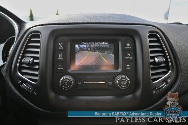 2018 Jeep Compass Sport / 4X4 / 2.4L I4 / 6-Spd Manual / Premium Cloth Seats / Bluetooth / USB & AUX Input / Back Up Camera / Push Button Start / Air Conditioning / Cruise Control / Tow Pkg / New Tires / 31 MPG Anchorage AK