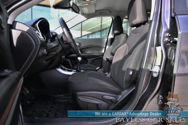 2018 Jeep Compass Sport / 4X4 / 2.4L I4 / 6-Spd Manual / Premium Cloth Seats / Bluetooth / USB & AUX Input / Back Up Camera / Push Button Start / Air Conditioning / Cruise Control / Tow Pkg / New Tires / 31 MPG Anchorage AK