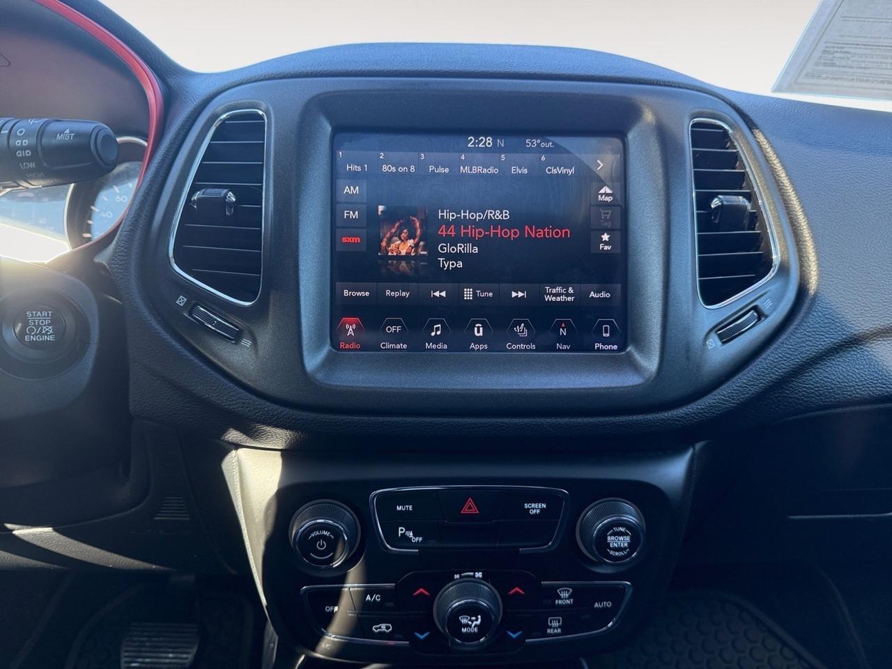 2018 Jeep Compass Trail hawk, RED TOW HOOKS, BACKUP CAMERA, PUSH BUTTON START, APPLE CARPLAY/ANDROID AUTO, HEATED STEERING WHEEL, NAVIGATION, MOONROOF, POWER LIFTGATE, COME AND TEST DRIVE THIS JEEP COMPASS TODAY! Norfolk VA