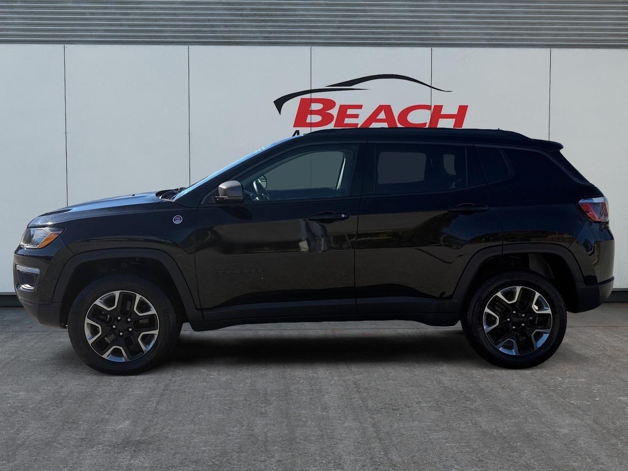 2018 Jeep Compass Trail hawk, RED TOW HOOKS, BACKUP CAMERA, PUSH BUTTON START, APPLE CARPLAY/ANDROID AUTO, HEATED STEERING WHEEL, NAVIGATION, MOONROOF, POWER LIFTGATE, COME AND TEST DRIVE THIS JEEP COMPASS TODAY! Norfolk VA