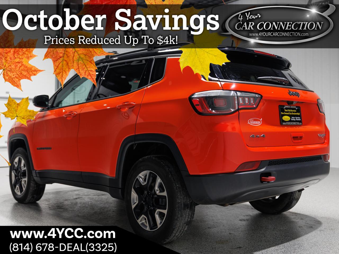 2018 Jeep Compass Trailhawk 4WD Cranberry PA