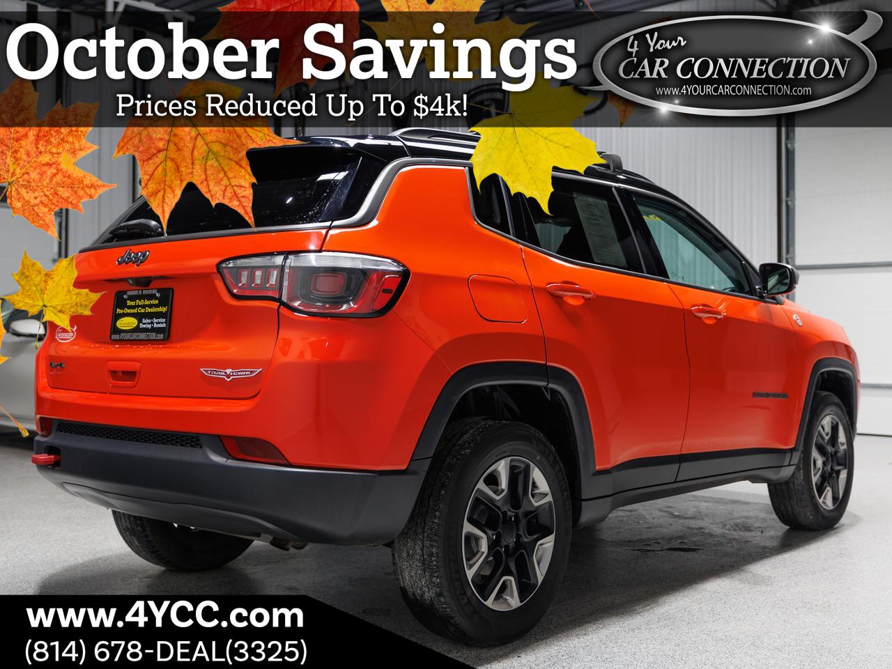 2018 Jeep Compass Trailhawk 4WD Cranberry PA
