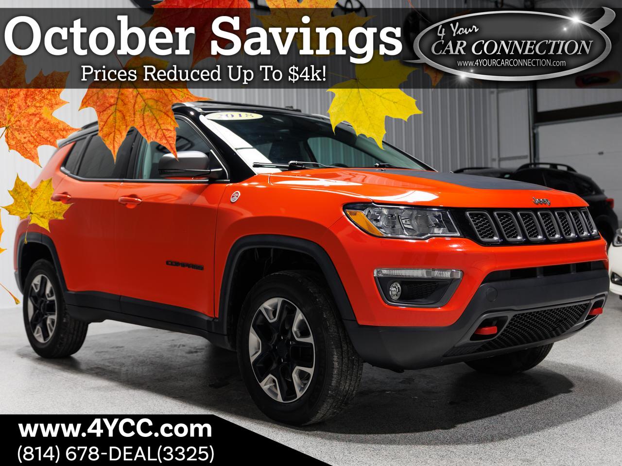 2018 Jeep Compass Trailhawk 4WD Cranberry PA