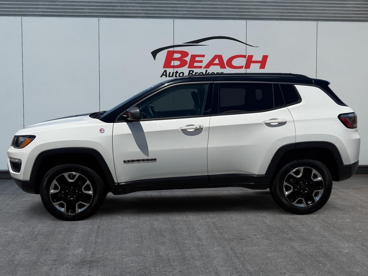 2018 Jeep Compass Trailhawk, MOONROOF, TOW PACKAGE, REMOTE START, BLUETOOTH, NAVIGATION, TOW HOOKS, POWER/HEATED MIRRORS, BACKUP CAMERA, CLEAN CARFAX, ONLY 1 OWNER! Norfolk VA
