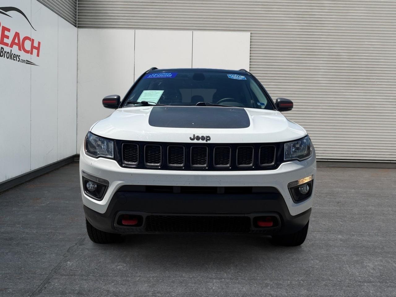 2018 Jeep Compass Trailhawk, MOONROOF, TOW PACKAGE, REMOTE START, BLUETOOTH, NAVIGATION, TOW HOOKS, POWER/HEATED MIRRORS, BACKUP CAMERA, CLEAN CARFAX, ONLY 1 OWNER! Norfolk VA