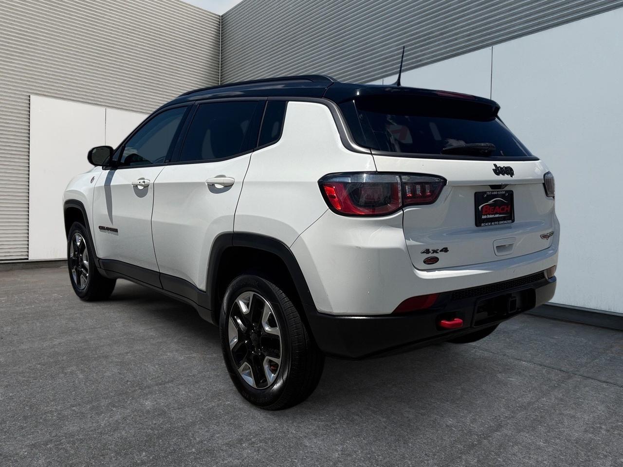 2018 Jeep Compass Trailhawk, MOONROOF, TOW PACKAGE, REMOTE START, BLUETOOTH, NAVIGATION, TOW HOOKS, POWER/HEATED MIRRORS, BACKUP CAMERA, CLEAN CARFAX, ONLY 1 OWNER! Norfolk VA
