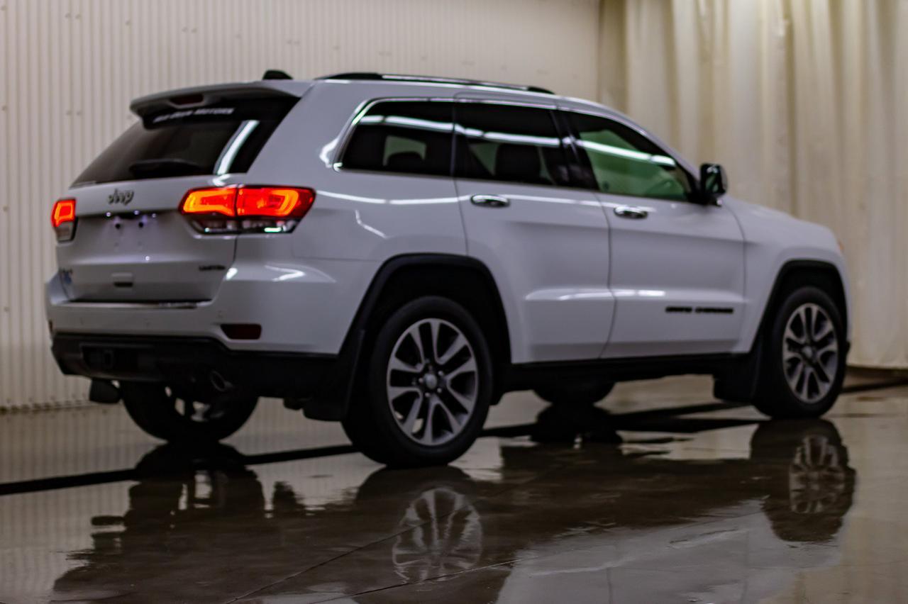 2018 Jeep Grand Cherokee 4x4 Limited Leather Roof Nav BCam Red Deer AB