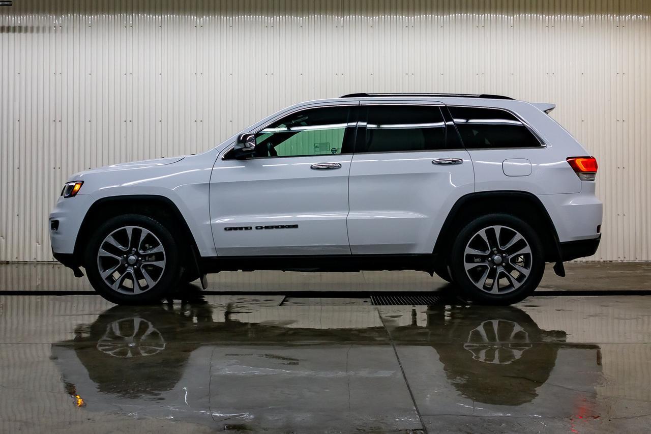 2018 Jeep Grand Cherokee 4x4 Limited Leather Roof Nav BCam Red Deer AB