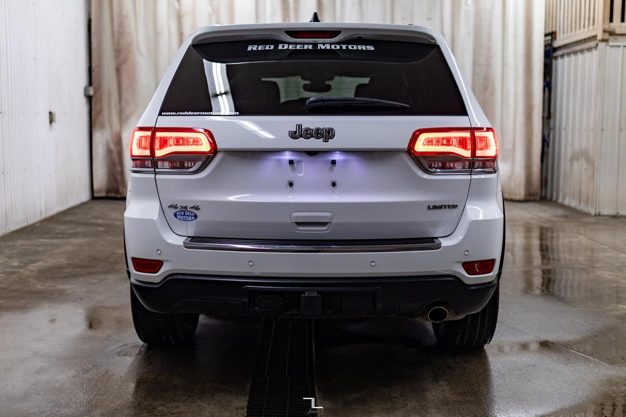 2018 Jeep Grand Cherokee 4x4 Limited Leather Roof Nav BCam Red Deer AB
