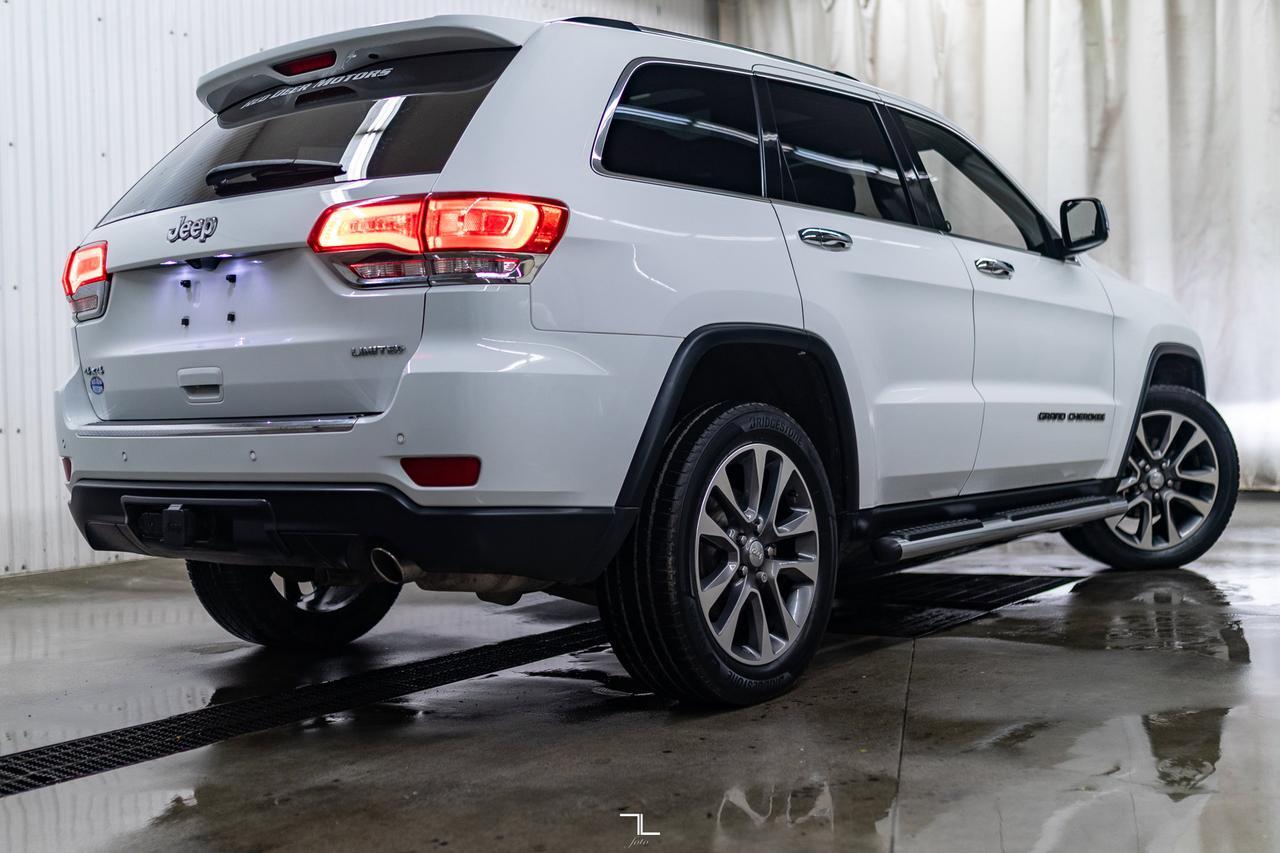 2018 Jeep Grand Cherokee 4x4 Limited Leather Roof Nav BCam Red Deer AB