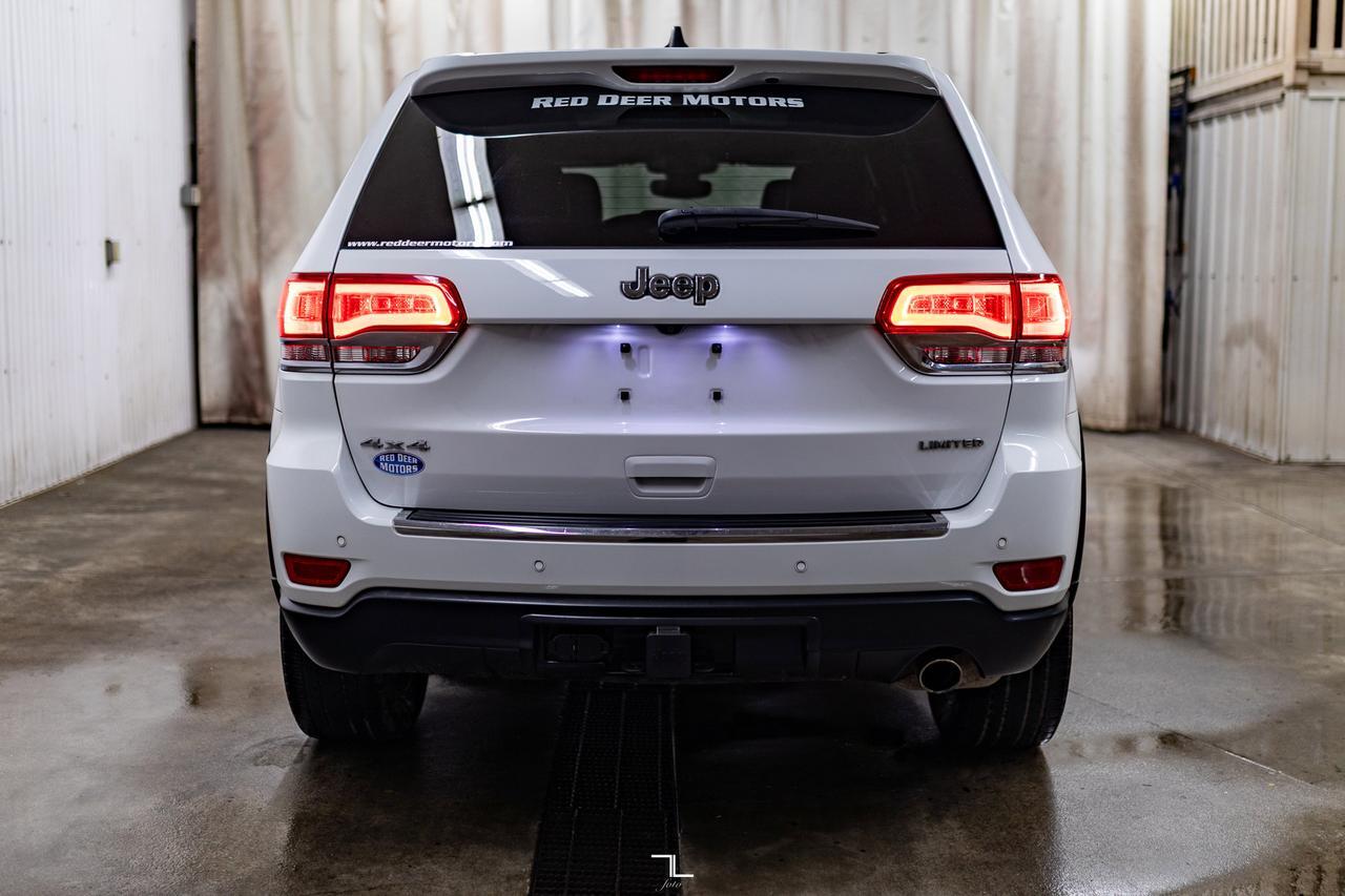 2018 Jeep Grand Cherokee 4x4 Limited Leather Roof Nav BCam Red Deer AB