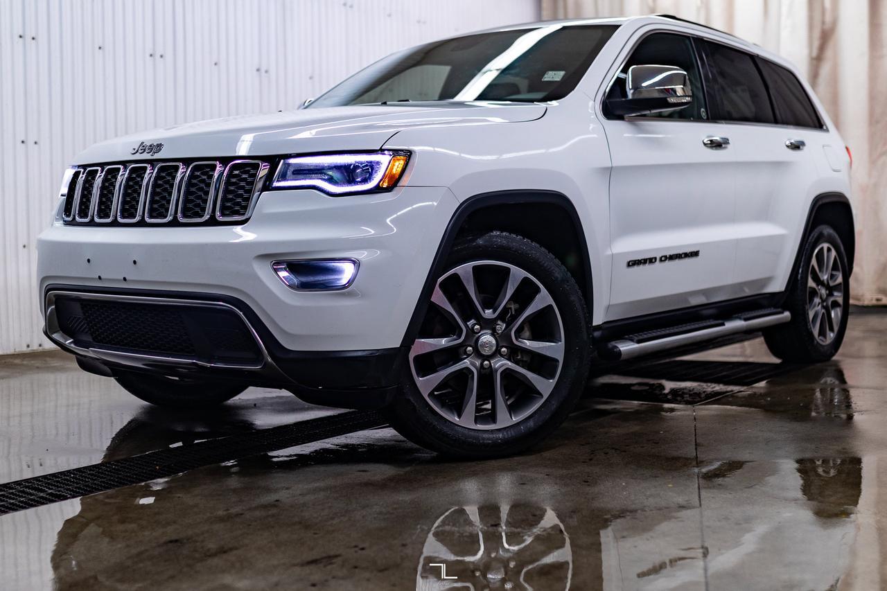 2018 Jeep Grand Cherokee 4x4 Limited Leather Roof Nav BCam Red Deer AB