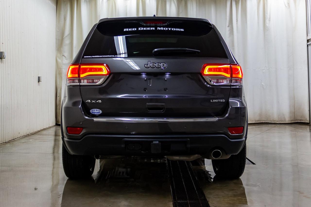 2018 Jeep Grand Cherokee 4x4 Limited Leather Roof Nav Red Deer AB