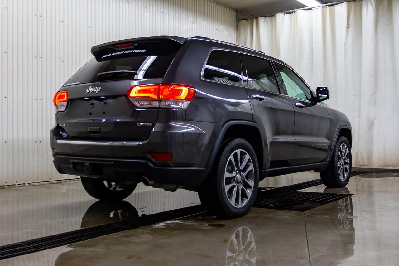 2018 Jeep Grand Cherokee 4x4 Limited Leather Roof Nav Red Deer AB
