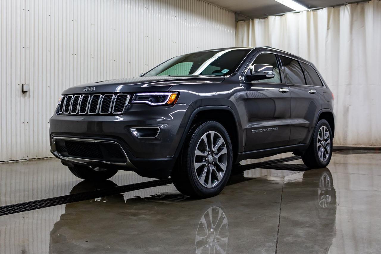 2018 Jeep Grand Cherokee 4x4 Limited Leather Roof Nav Red Deer AB