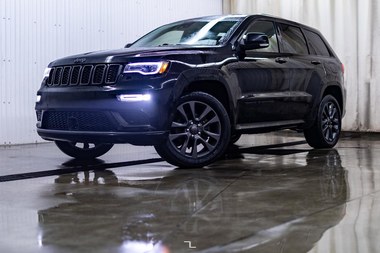2018 Jeep Grand Cherokee 4x4 Overland High Altitude Leather Roof Nav Red Deer AB
