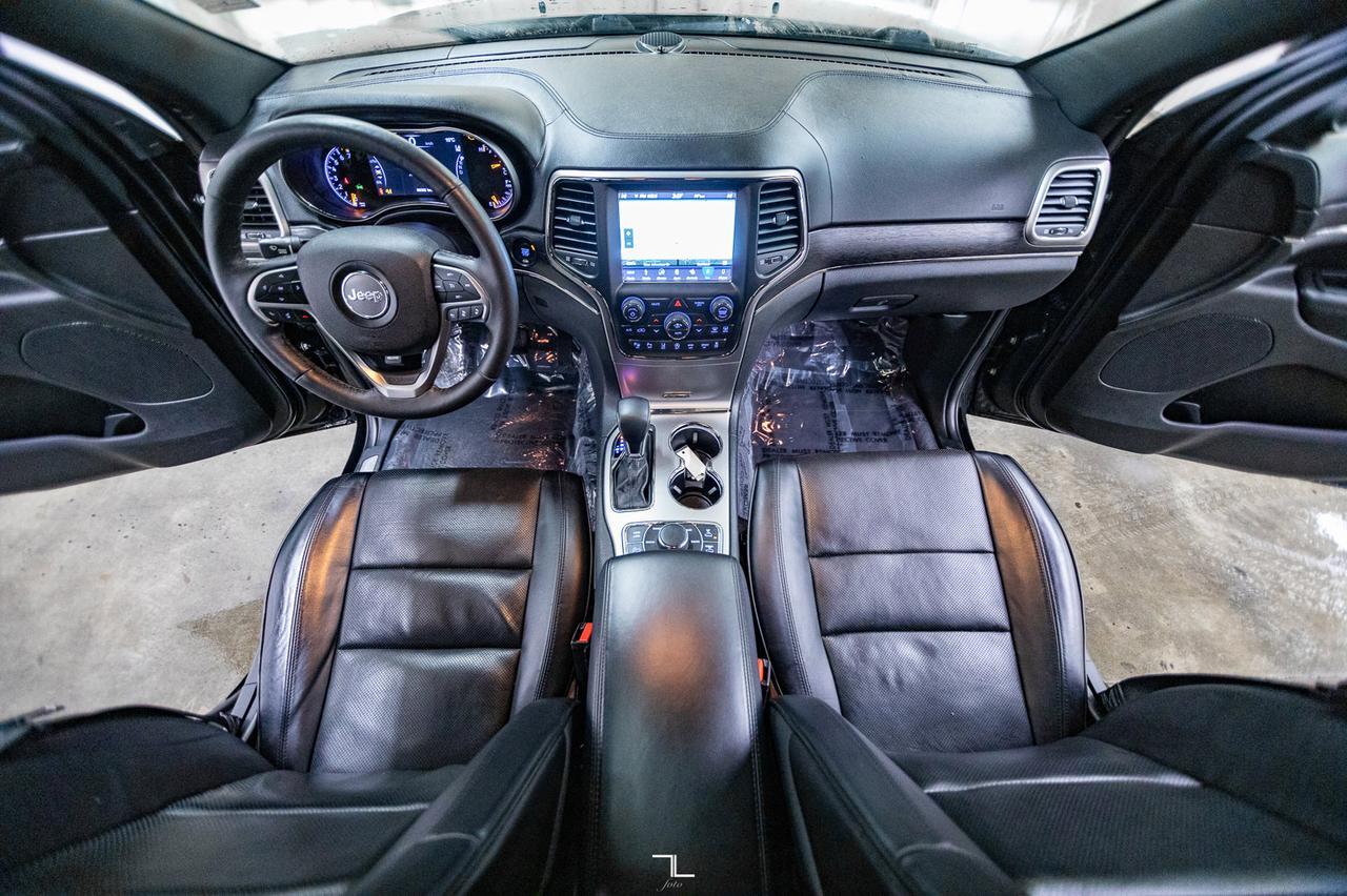 2018 Jeep Grand Cherokee 4x4 Overland High Altitude Leather Roof Nav Red Deer AB