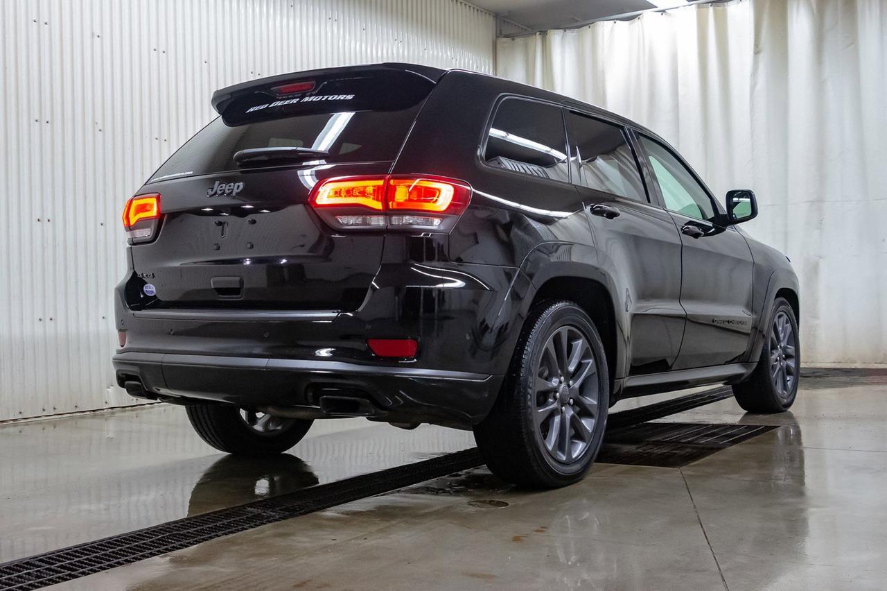2018 Jeep Grand Cherokee 4x4 Overland High Altitude Leather Roof Nav Red Deer AB