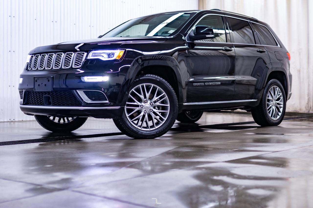 2018 Jeep Grand Cherokee 4x4 Summit Diesel Leather Roof Nav Red Deer AB