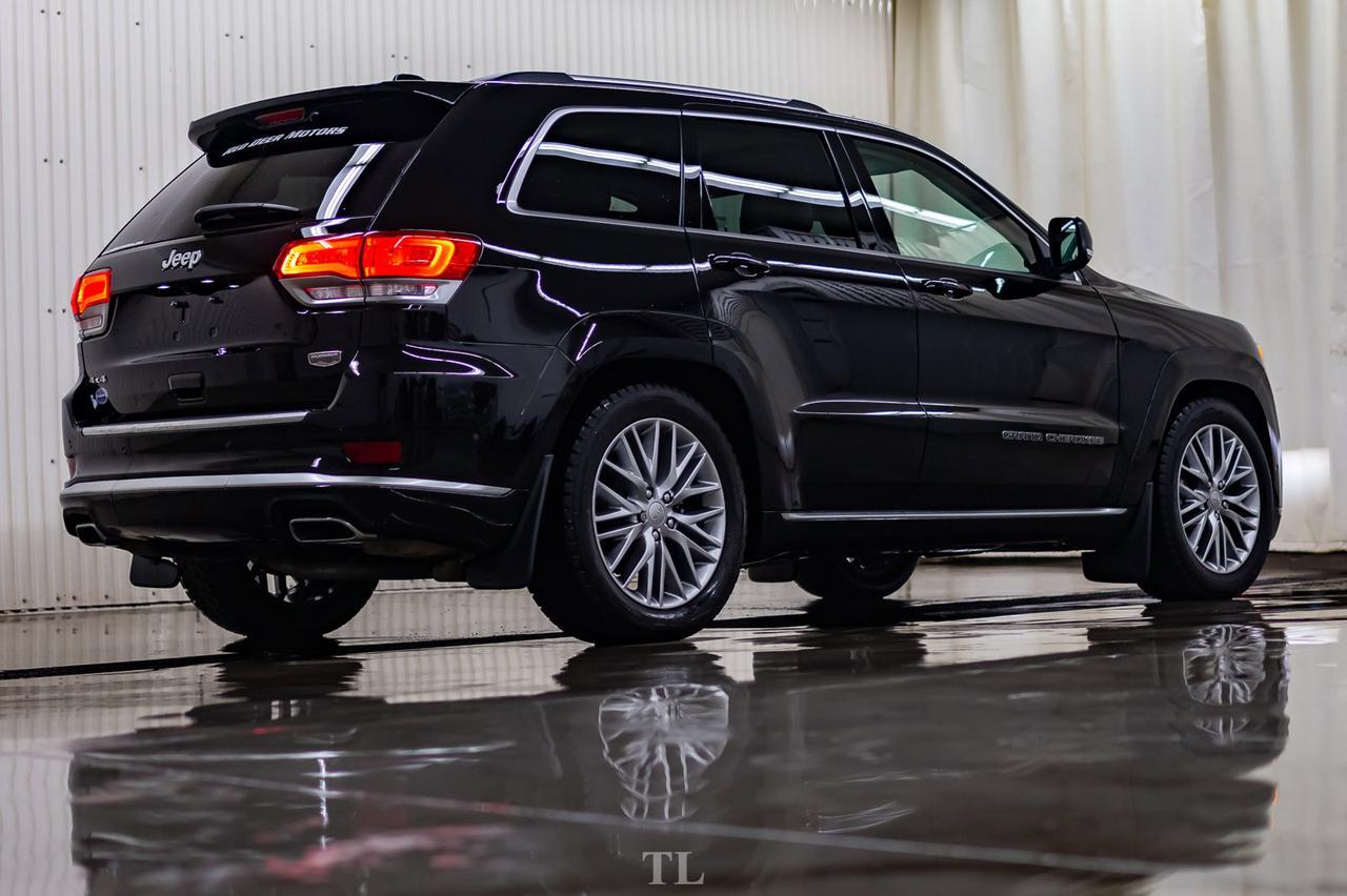 2018 Jeep Grand Cherokee 4x4 Summit Leather Roof Nav BCam Red Deer AB