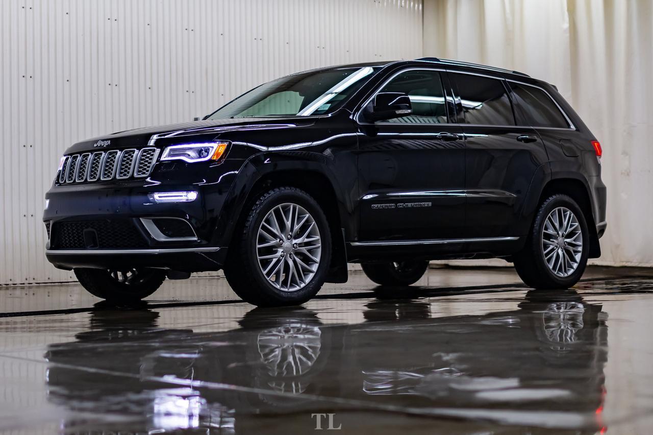 2018 Jeep Grand Cherokee 4x4 Summit Leather Roof Nav BCam Red Deer AB