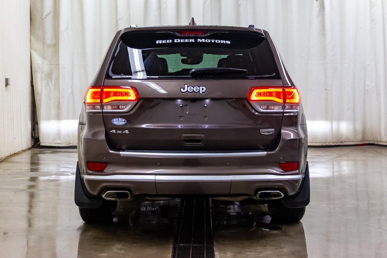 2018 Jeep Grand Cherokee 4x4 Summit Leather Roof Nav BCam Red Deer AB