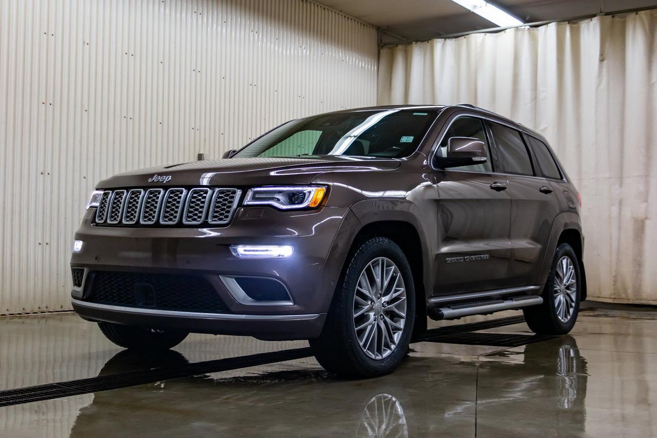 2018 Jeep Grand Cherokee 4x4 Summit Leather Roof Nav BCam Red Deer AB