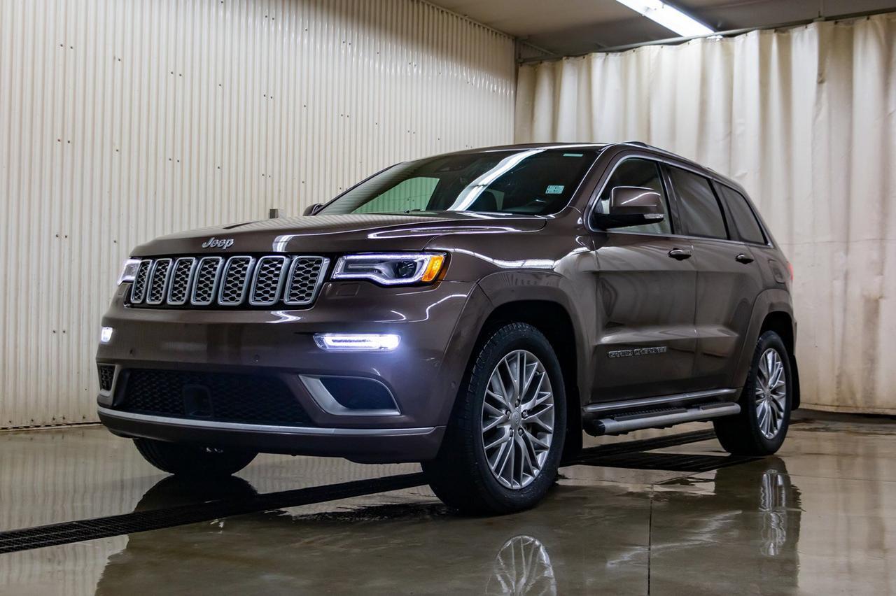 2018 Jeep Grand Cherokee 4x4 Summit Leather Roof Nav BCam Red Deer AB