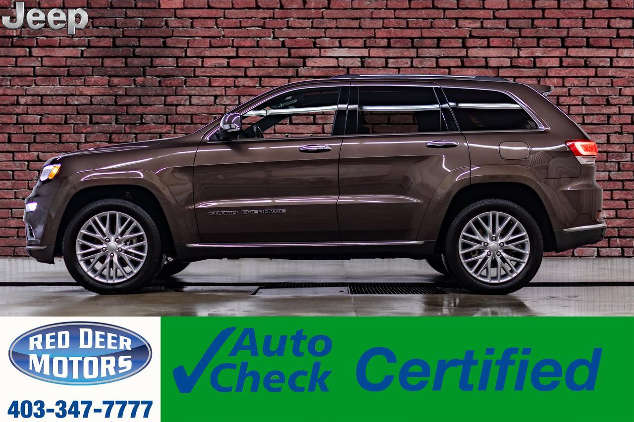 2018 Jeep Grand Cherokee 4x4 Summit Leather Roof Nav BCam TV's