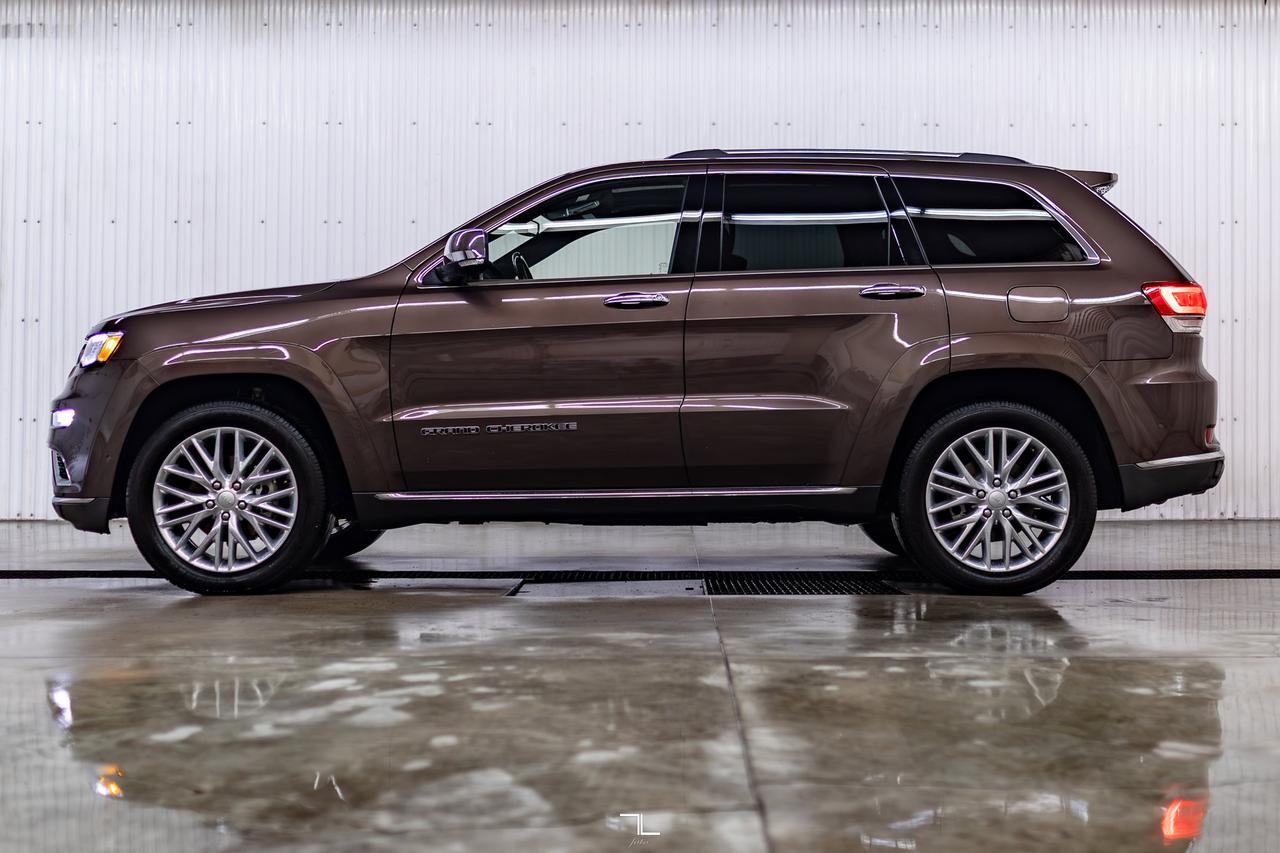 2018 Jeep Grand Cherokee 4x4 Summit Leather Roof Nav BCam TV's Red Deer AB